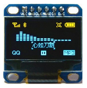 0.96" OLED дисплей для Arduino