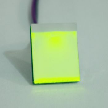 Сенсорная HTTM емкостная кнопка с подсветкой - желтый