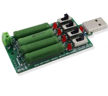 USB нагрузочный резистор 15 номиналов GLDZ-4-Fan