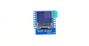 OLED shield 0.66д.I2C для Wemos